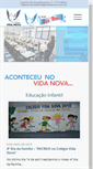 Mobile Screenshot of colegiovidanova.com.br